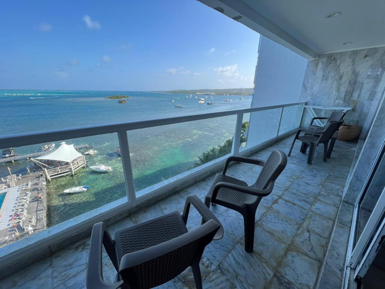 Apartamentos Con Playa Privada Y Vista Al Mar San Andres  Exterior photo